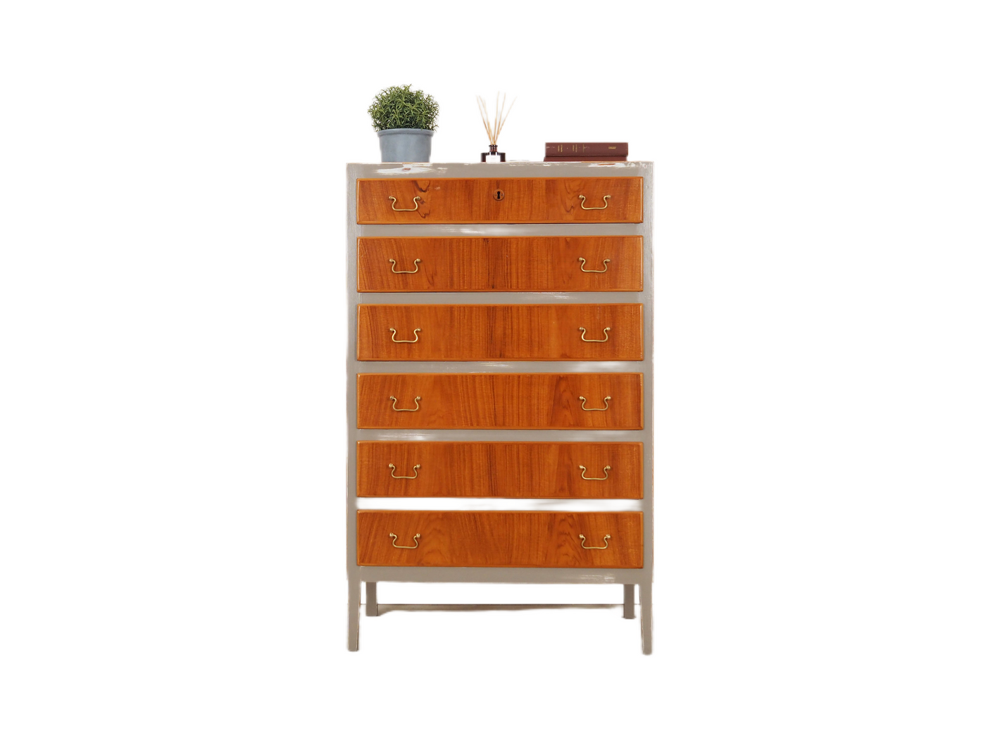 Walnut chest of drawers, Danish design, 1960s