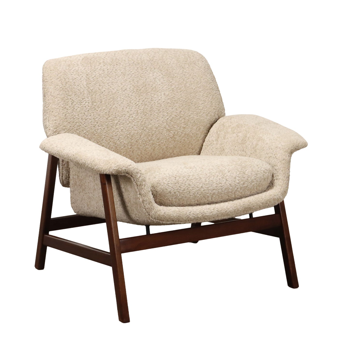 Cassina 849 Armchair Vintage Design G. Frattini, 1950s-1960s