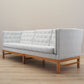 Oak sofa, Danish design, 1970s, manufactured by Erik Jørgensen Møbelfabrik