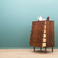 Walnut chest of drawers, Danish design, 1960s