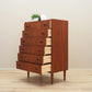 Teak chest of drawers, 1970s