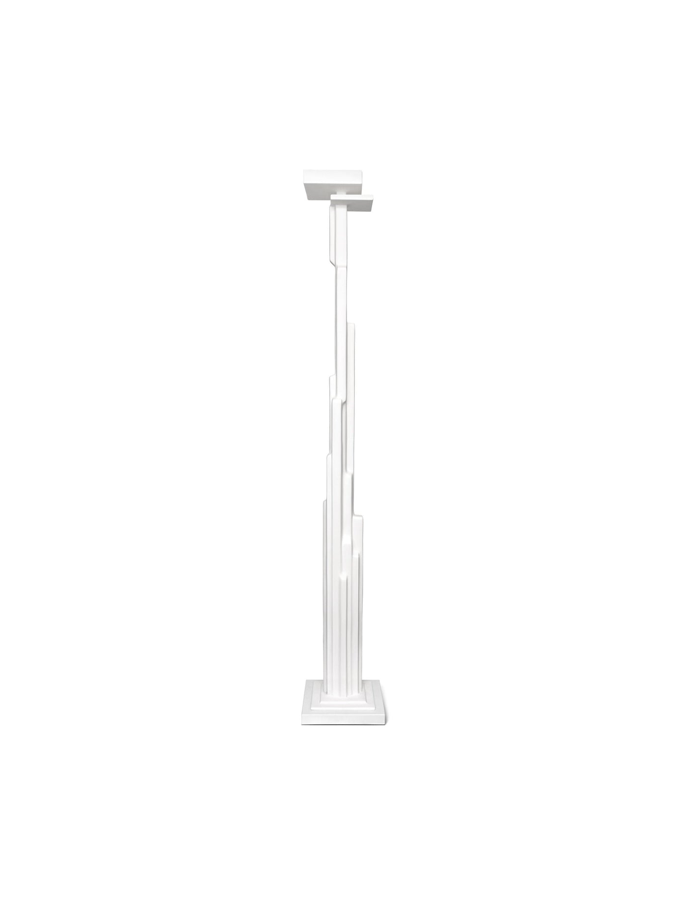 Sculptural Manhattan Plaster Floor Lamp