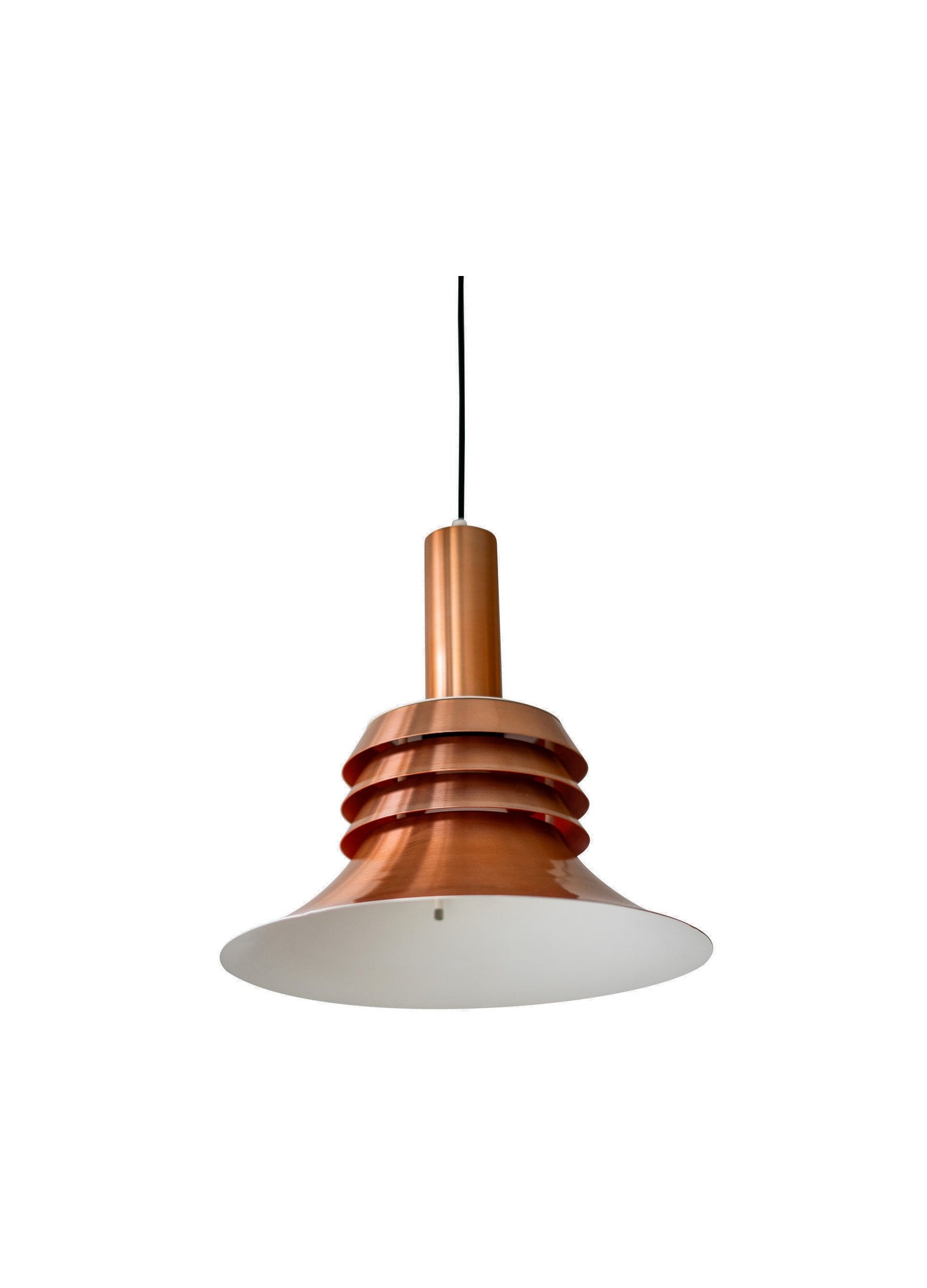 Copper Pendant Lamp in the Style of Carl Thore, Sweden