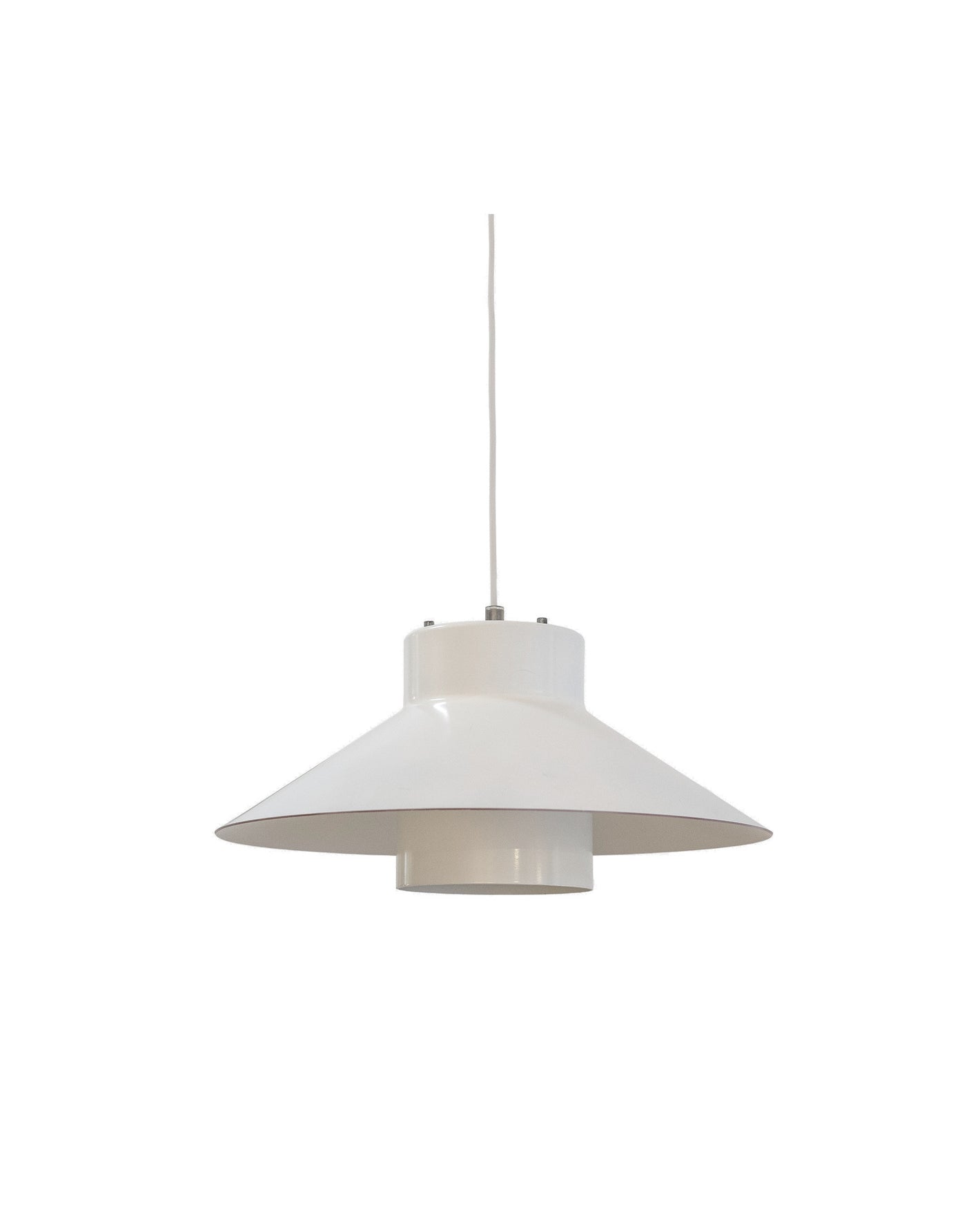 White Visir Pendant Lamp by Jens Møller Jensen for Louis Poulsen