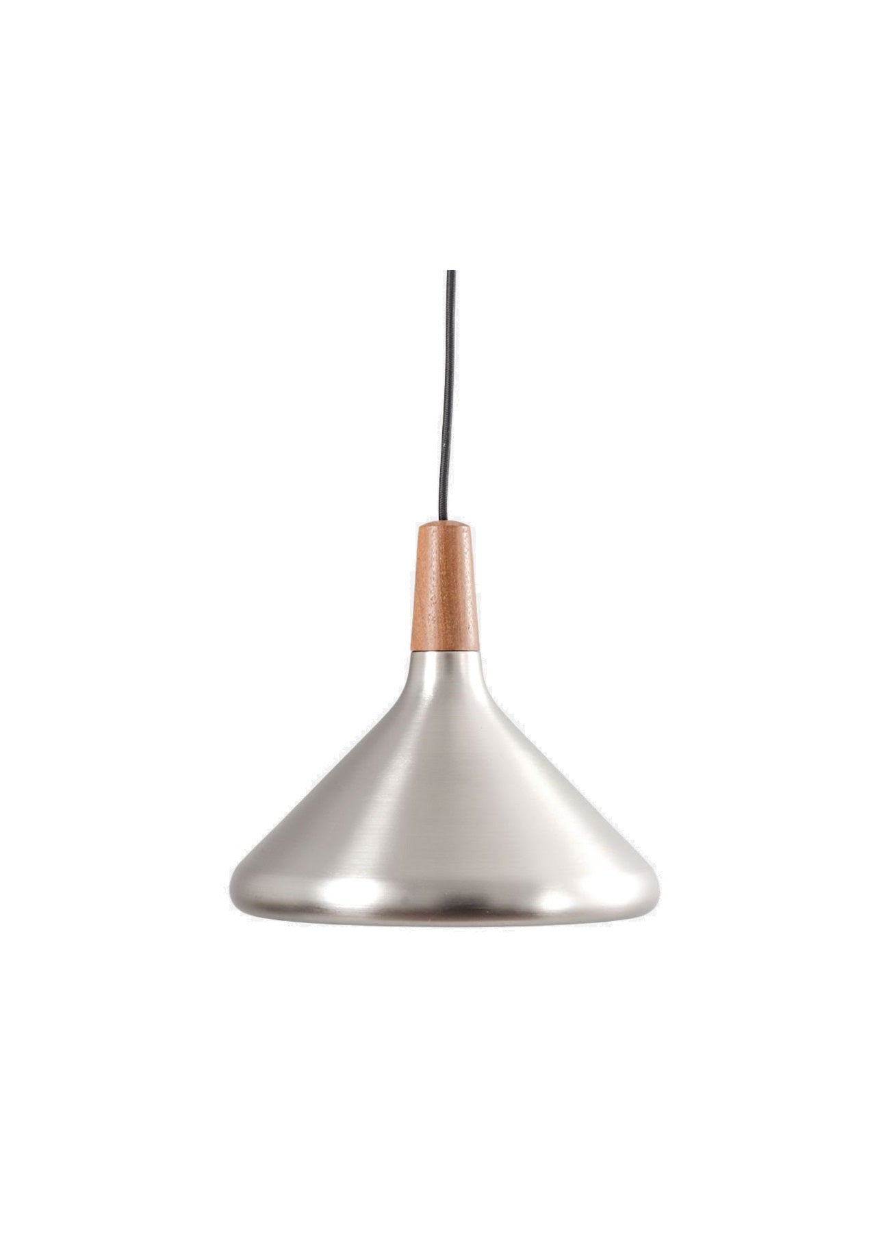 Danish Pendant Lamp made of Teak and Steel