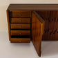 Sideboard Model "Norman" in African Walnut by Luciano Frigerio, Italy 1970s