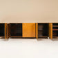 Sideboard Model "Birds-Eye" in Maple by Giovanni Offredi for Saporiti, 1970s