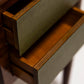 Desk In Mahogany Veneer In the Style of Gio Ponti, Italy 1950's