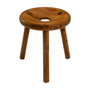 Bertel Gardberg Stool Model “Sauna” in Pine for Villa Joukhi, Finland 1950s