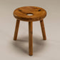 Bertel Gardberg Stool Model “Sauna” in Pine for Villa Joukhi, Finland 1950s