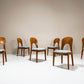 Six “Morten” Teak Dining Chairs by Niels Koefoed, Denmark 1960s