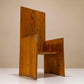 Adamo Highback Chair with Silhouette in Pine by Ugo Marano, 1978