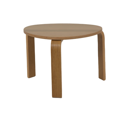 Alvar Aalto Style Side Table in Oak, Denmark, 1980s