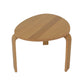 Alvar Aalto Style Side Table in Oak, Denmark, 1980s