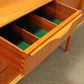 Vintage Sideboard Teak Veneer Drawers, 1960s