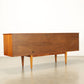 Vintage Sideboard Teak Veneer Drawers, 1960s