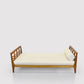 Oak and Fabric Daybed by Rene Gabriel 1950s