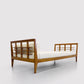 Oak and Fabric Daybed by Rene Gabriel 1950s