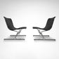 Set of 2 PLR1 Luar lounge chair by Ross Littell for ICF De Padova Italy 1960s