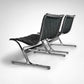 Set of 2 PLR1 Luar lounge chair by Ross Littell for ICF De Padova Italy 1960s