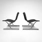 Set of 2 PLR1 Luar lounge chair by Ross Littell for ICF De Padova Italy 1960s