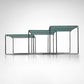 Set of Three Marcel T nesting side table by Kazuhide Takahama for Simon Gavina 1970s