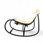 Wave bentwood rocking lounge chair by Michal Riabic for TON