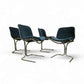 Set of 4 Radiofreccia chairs by Gastone Rinaldi for Rima 1960