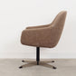 1970s Scandinavian Modern Design Brown Armchair, Demark.