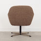 1970s Scandinavian Modern Design Brown Armchair, Demark.