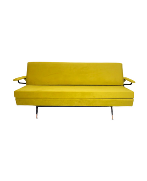 Classic Italian 50’s Dormeuse/Daybed, Dttributed to the “Bottega Borsani from Varedo”