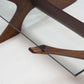 Örebro Glas ‘Condor’ walnut & glass coffee table – Fredrik Schriever-Abeln