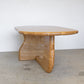 Sculptural Dining Table in Oak Wood