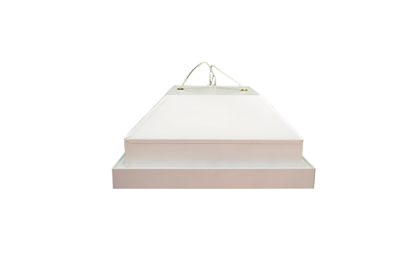 White pendant lamp, Danish design, 1970s, manufacturer: Louis Poulsen