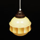 Danish Glass Pendant Lamp, 1970s, production: Denmark