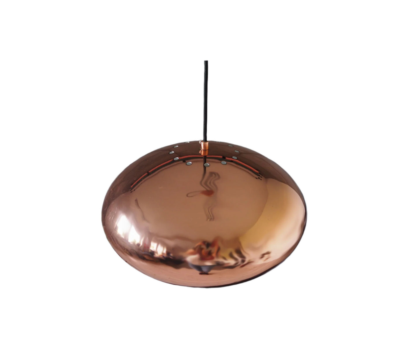 Danish Pendant Lamp in Rose Gold, 1990s.