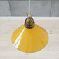 Danish Glass Pendant Lamp in Mustard by Soholm, 1960s.