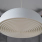 White Danish Pendant Lamp, Scandinavian Modern.