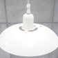 White Danish Pendant Lamp, 1970s.