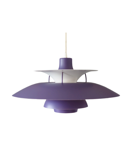 1970s Model PH 5 Pendant lamp by Louis Poulsen, Danish design.