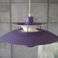 1970s Model PH 5 Pendant lamp by Louis Poulsen, Danish design.