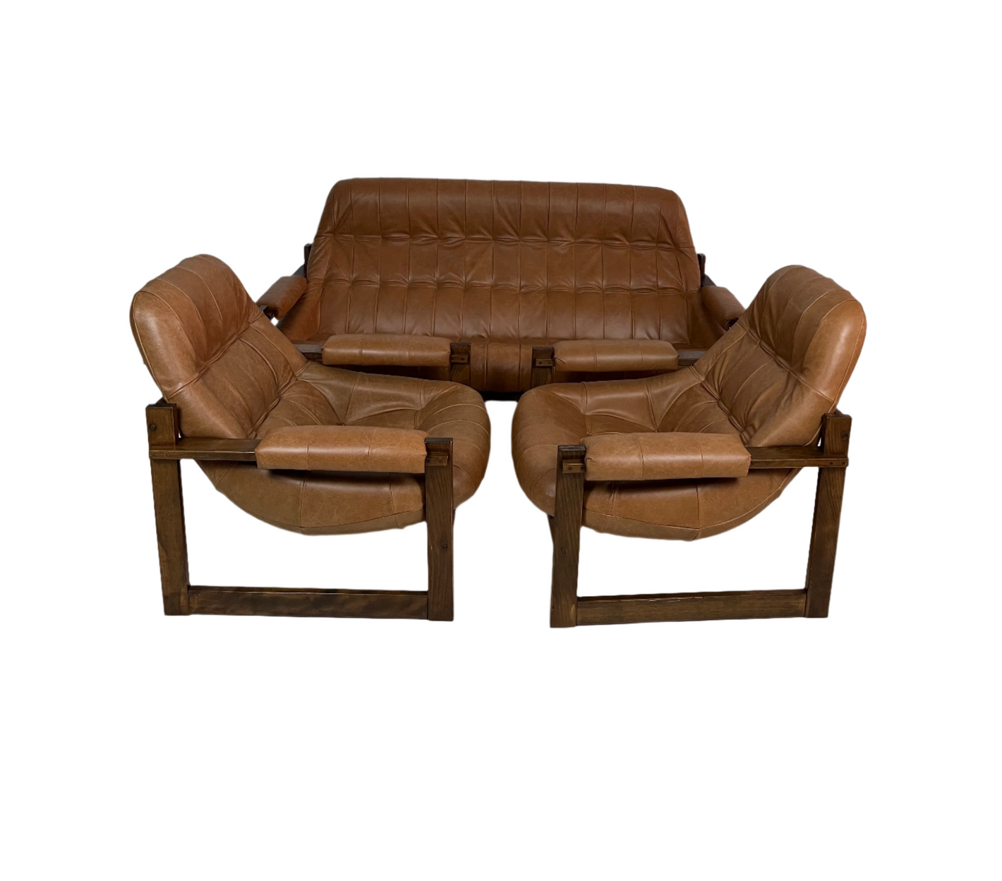 Sofa and two armchairs by Percival Lafer, 60s