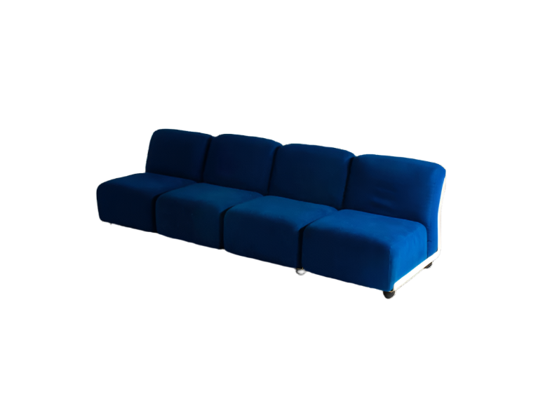 Modular Amanta 24 Sofa by Mario Bellini, 1970s