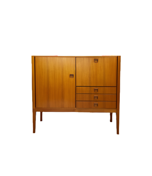 Mid Century Teak Highboard by Marten Franckena for Fristho