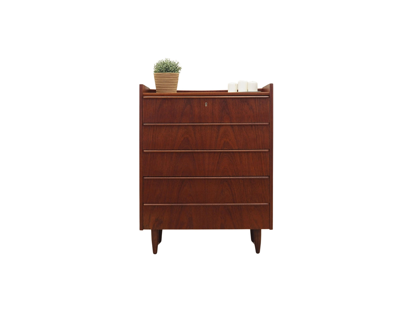 Teak chest of drawers, Danish design, 1970s, production: Denmark