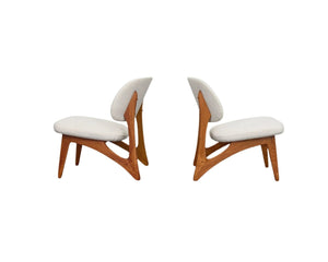 Set of 2 Mid-Century Buen Lounge Chairs by Fredrik A. Kayser for Skeie & Co., Norway, 1957