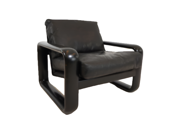 Rosenthal Hombre leather armchair by Burkhard Vogtherr